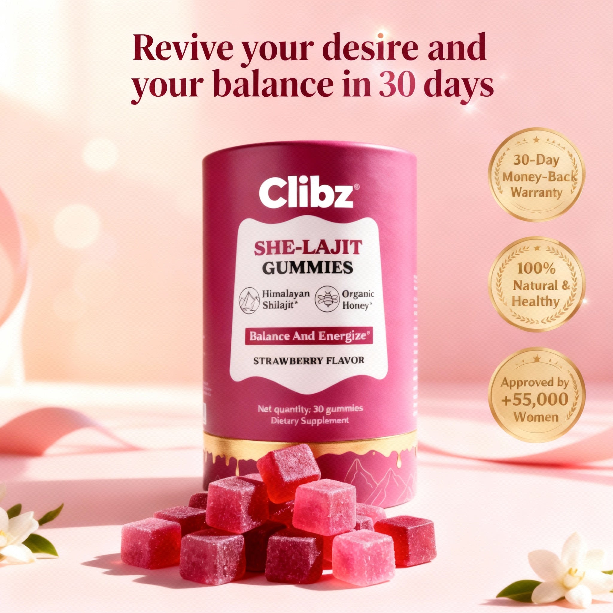 Shilajit Gummies For Balance & Enegize
